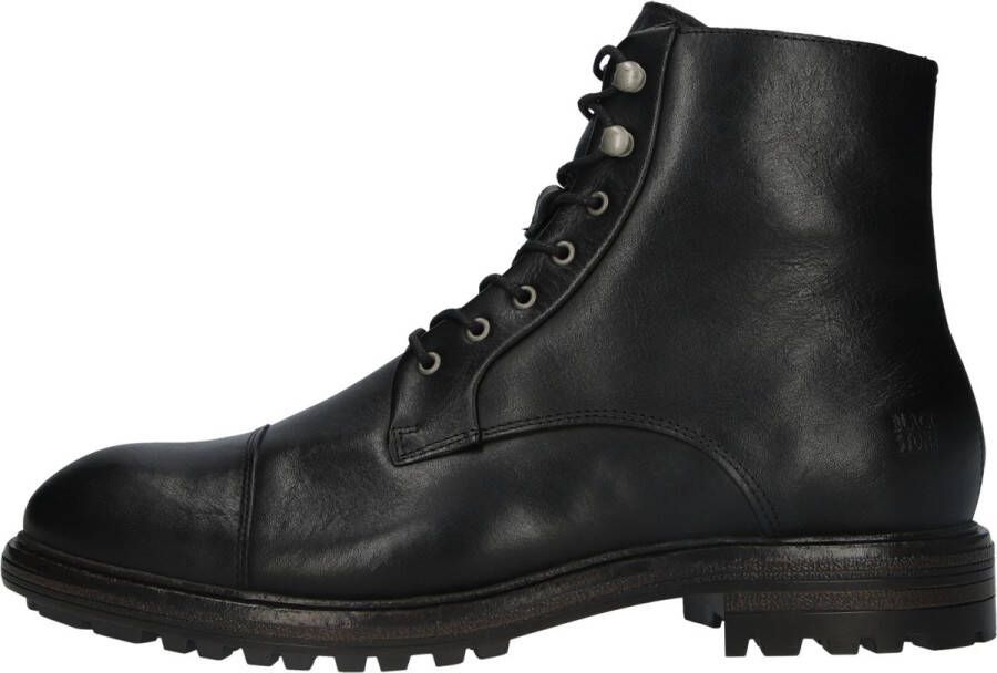 Blackstone Lester UG21 Black Lace-ups Heren Black