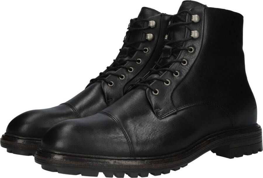 Blackstone Lester UG21 Black Lace-ups Heren Black