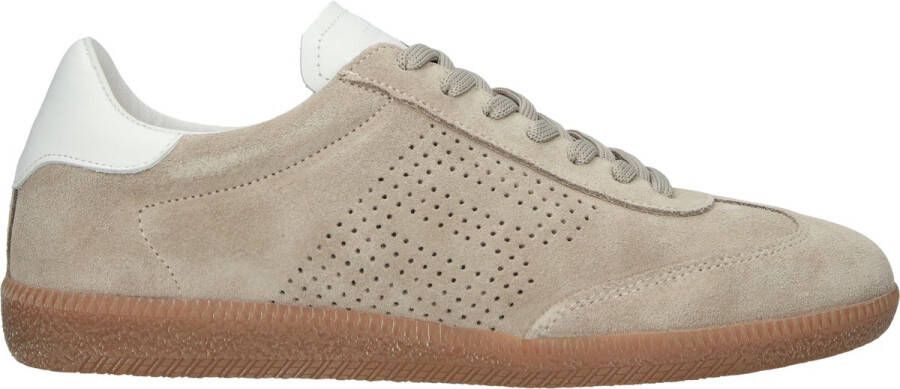 Blackstone LIME WREN PERF DL446 Earth Sneaker (low) Dames Beige