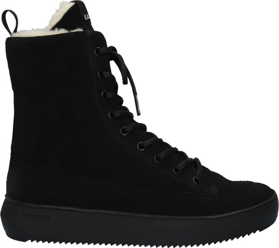 Blackstone Liuna Black Sneaker (high) Vrouw Black