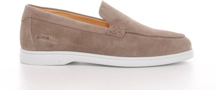 Blackstone loafer Meteor taupe suede