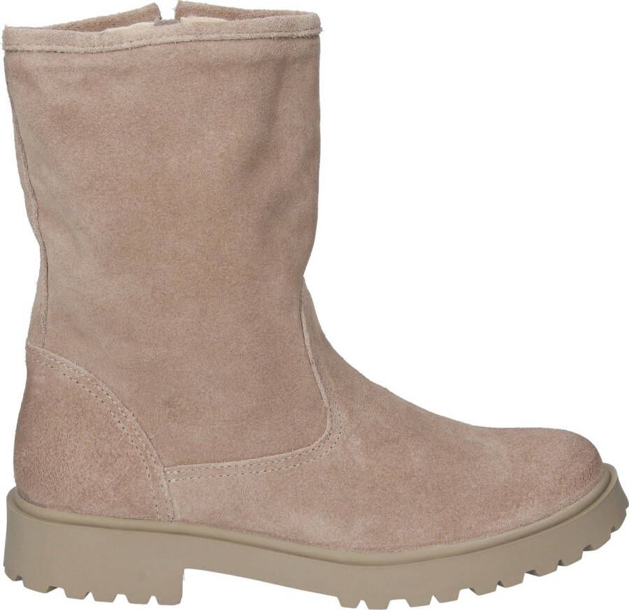 BLACKSTONE Enkellaarsjes Dames Yl61 Suède Beige