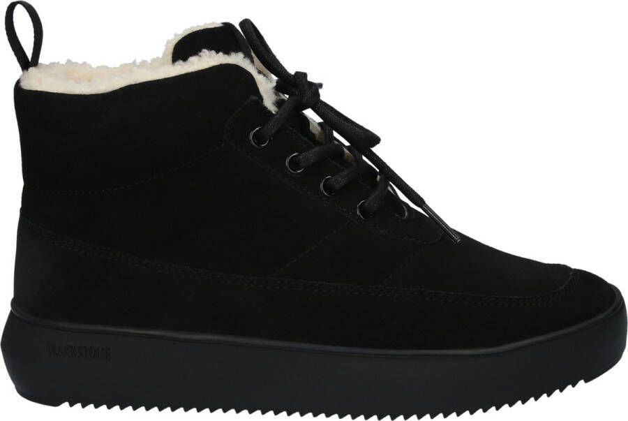 Blackstone Lusa Black Sneaker (high) Vrouw Black