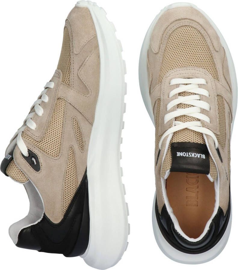 Blackstone MADISON AL460 Mouton Chunky sneaker Dames Beige