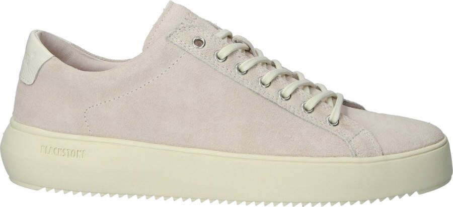 BLACKSTONE Lage Sneakers Heren Morgan Low Maat: 40 Materiaal: Suède Kleur: Beige - Foto 3