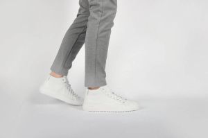 Blackstone MORGAN ZG19 WHITE HIGH SNEAKER Man White