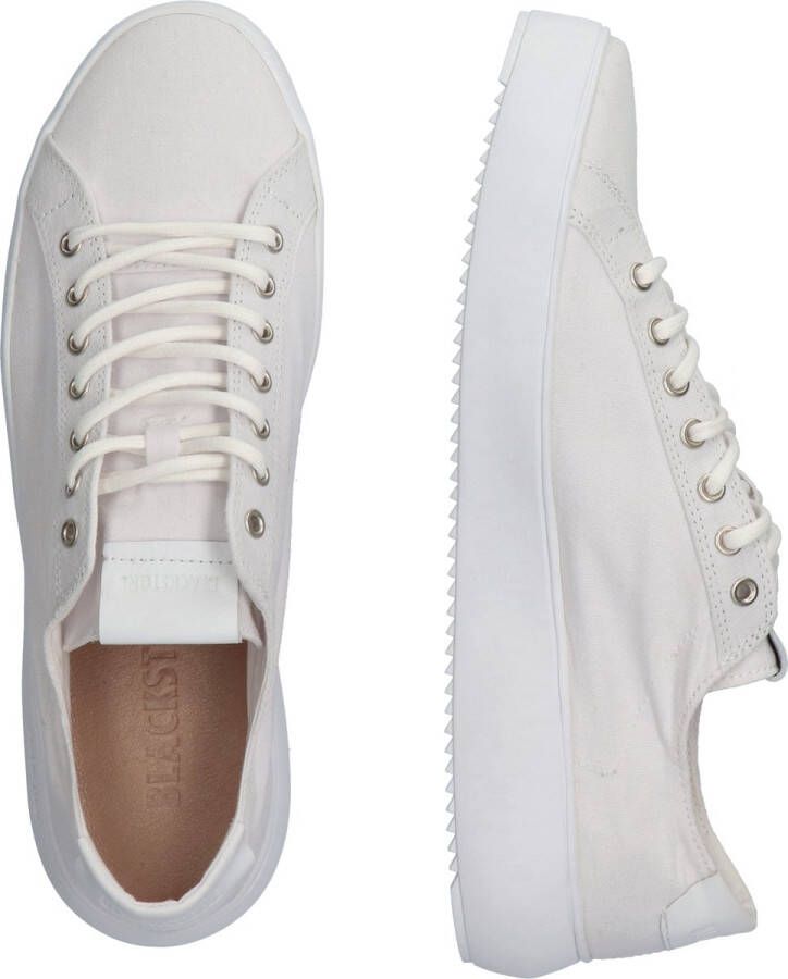 Blackstone Morgan Zg30 White Canvas LOW Sneaker White Heren