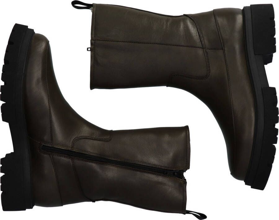 Blackstone Oda Olive Hoge Laarzen Green Dames