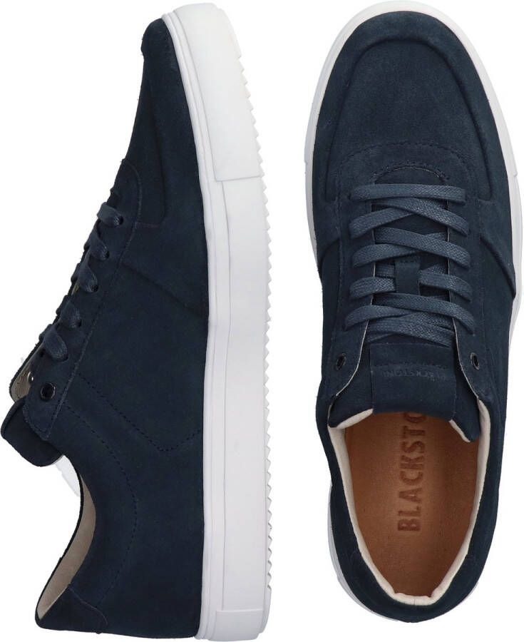 Blackstone Oliver Zg08 Total Eclipse LOW Sneaker Blauw Heren