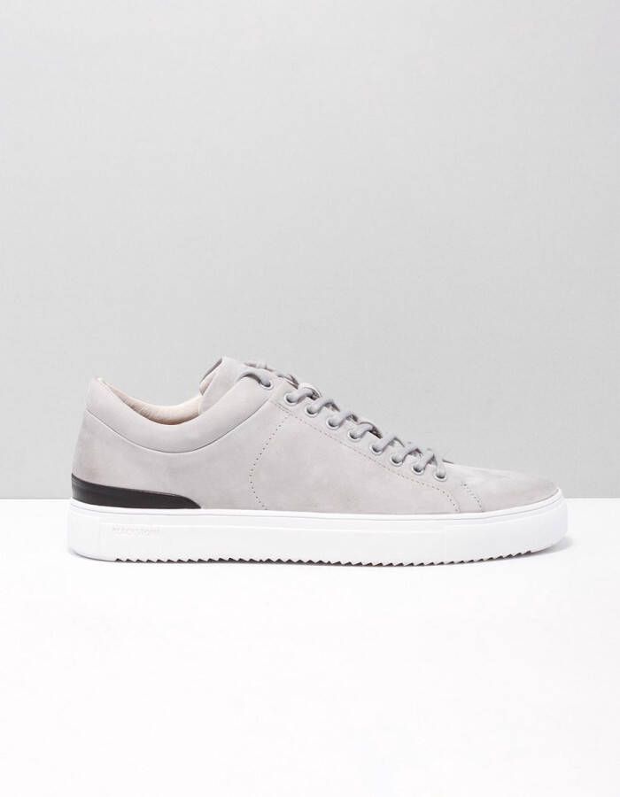 Blackstone pm56 Sneakers men greyblackwhite silverscons Nubuck