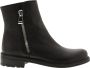 Blackstone Ql04 Black Zipper Boot Black Dames - Thumbnail 1
