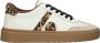 Blackstone QUARTZ AUDEN EL280 White Leopard Sneaker (low) Dames White - Thumbnail 1