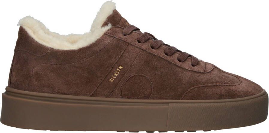 Blackstone QUARTZ AUDEN EL283 Rain Drum Sneaker (low) Dames Dark brown