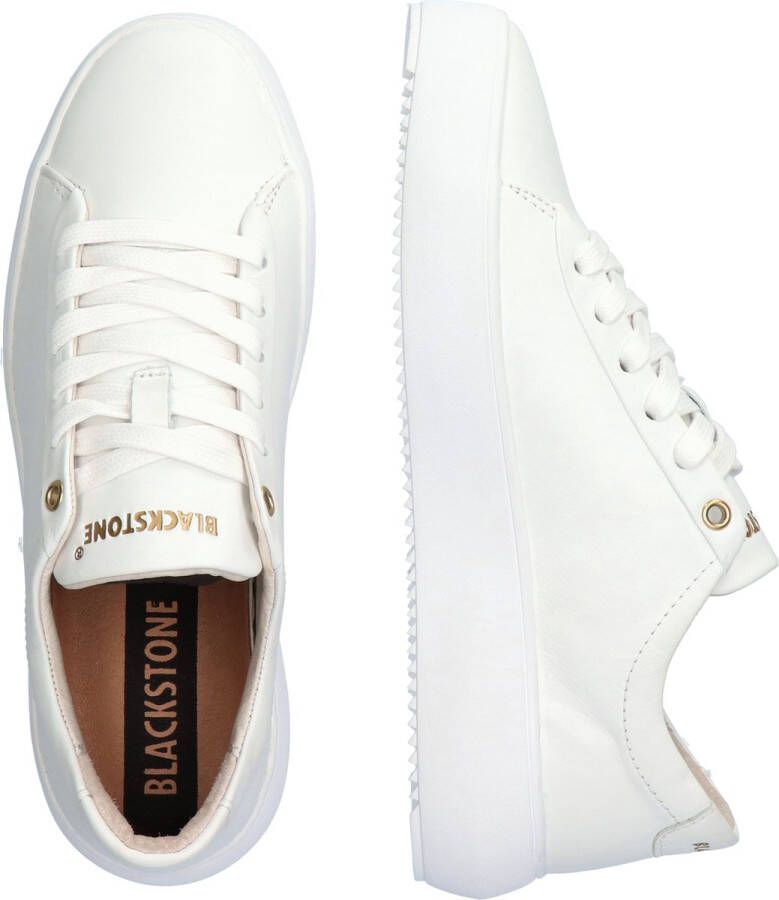 Blackstone Quinn Zl62 White LOW Sneaker White Dames