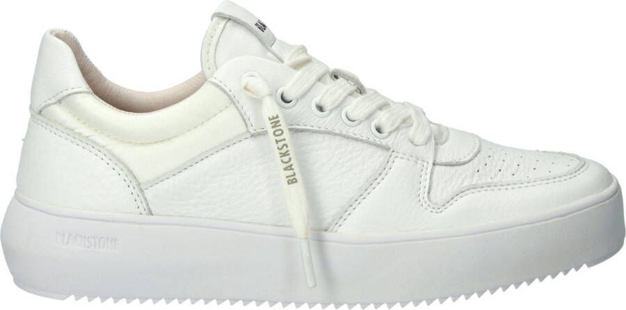 Blackstone Riley Zl81 White LOW Sneaker White Dames