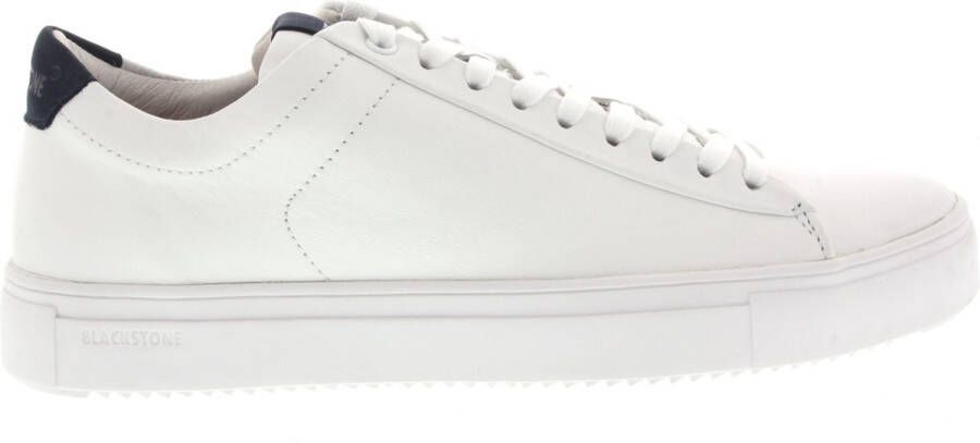 Blackstone ROGER LOW White Dark Denim Sneaker (low) Man White