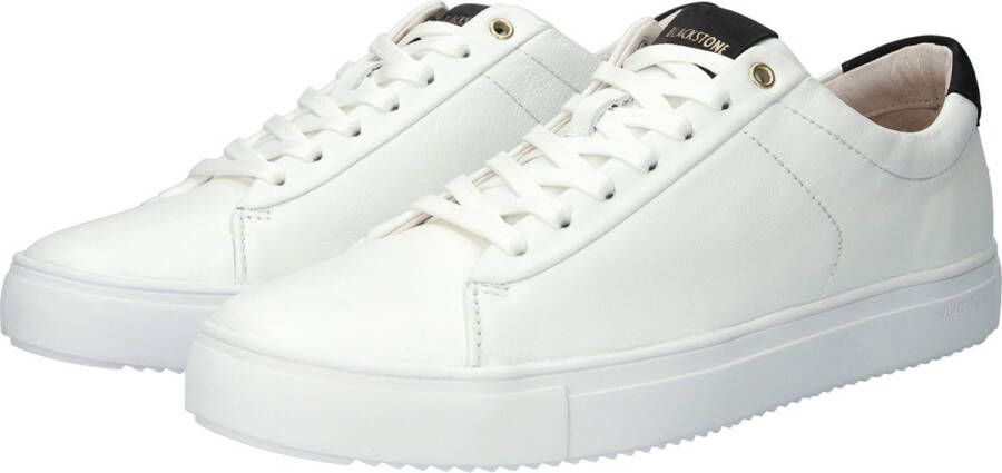 Blackstone ROGER LOW RM50 White Black Sneaker (low) Heren White - Foto 4