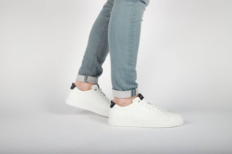 Blackstone ROGER LOW RM50 White Black Sneaker (low) Heren White - Foto 3