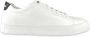 Blackstone ROGER LOW RM50 White Navy Sneaker (low) Heren White - Thumbnail 1