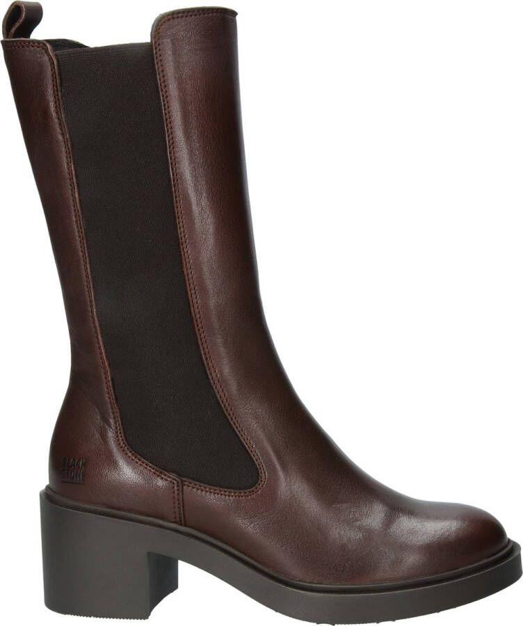 Blackstone Ronja High Brown Chelsea boots Vrouw Brown