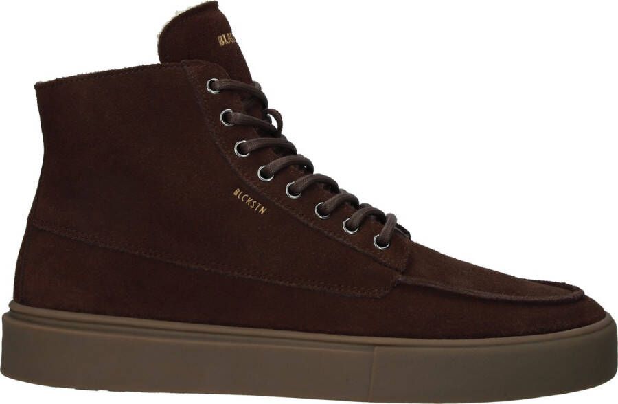 Blackstone RUBY EERO CG184 Coffee Bean Sneaker (high) Heren Dark brown