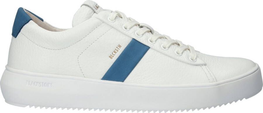 Blackstone Ryder White Blue Ashes Sneaker (low) White Heren