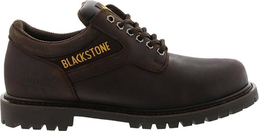 Blackstone 4 INCH GRAZY HORSE LEATHER BRN Brown Worker Werkschoen Brown