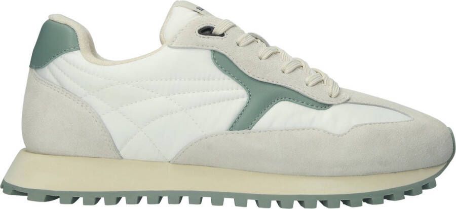 Blackstone SCORIA LEGEND DG532 White Green Milieu Runner Sneaker Heren Off white