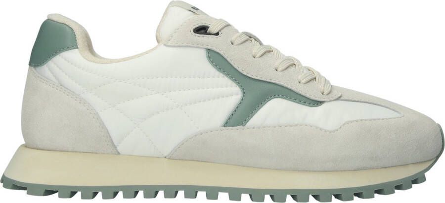 Blackstone SCORIA LEGEND DG532 White Green Milieu Runner Sneaker Heren Off white