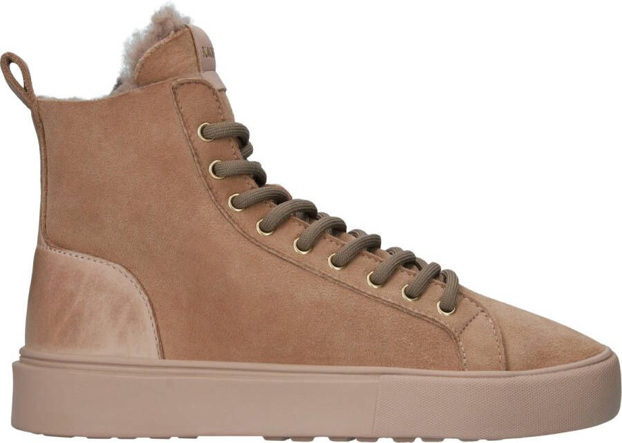 Blackstone SERMEQ AKNA CL259 Nude Sneaker (high) Dames Light brown