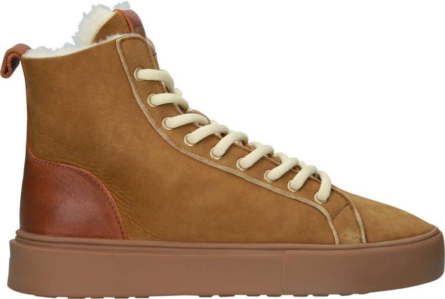 Blackstone SERMEQ AKNA CL259 Dijon Sneaker (high) Dames Cognac