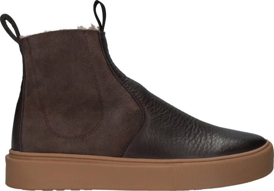 Blackstone SERMEQ NAALU CL208 Coffee Chelsea boots Dames Dark brown