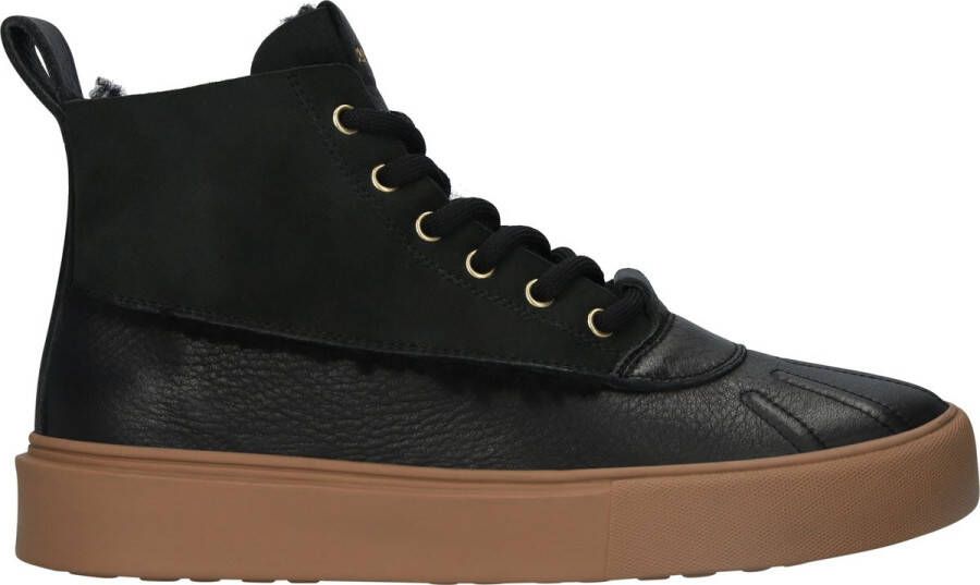 Blackstone SERMEQ NIVI CL206 Black Sneaker (high) Dames Black
