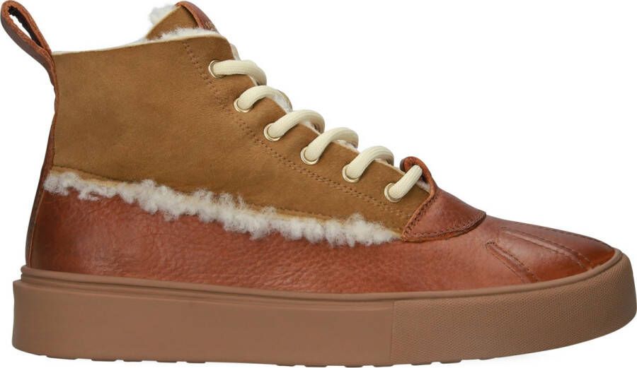 Blackstone SERMEQ NIVI CL206 Dijon Sneaker (high) Dames Brown