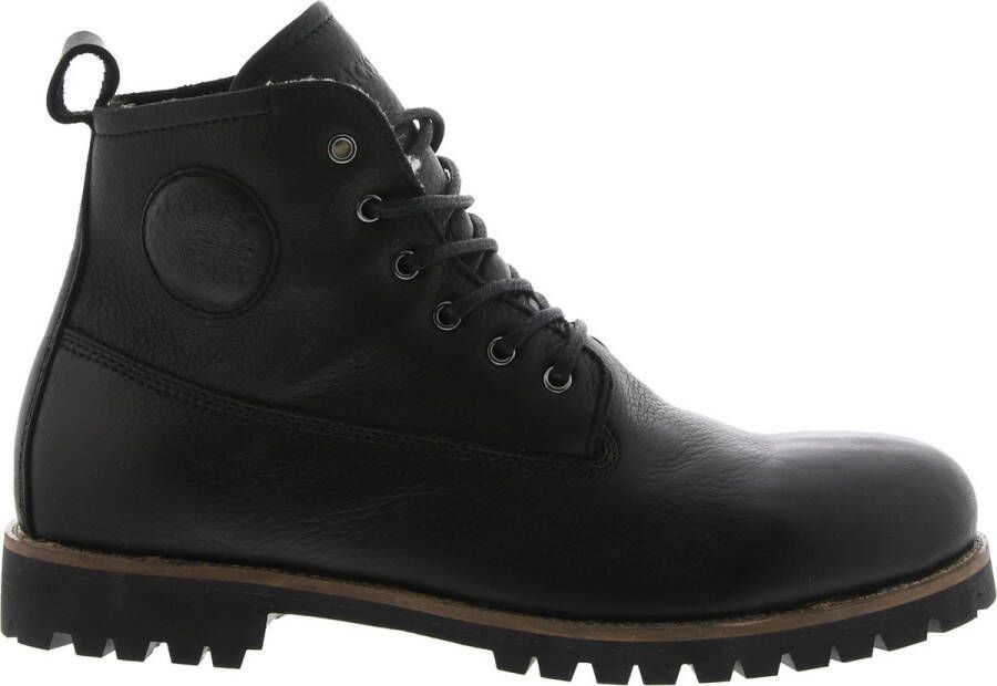 Blackstone SG31 BLACK LACE UP BOOT FUR Man Black