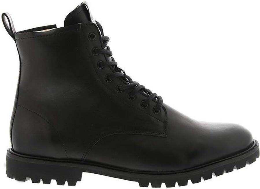 Blackstone SG49 BLACK LACE UP BOOT FUR Man Black