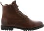 Blackstone SG49 OLD YELLOW LACE UP BOOT SHEEPSKIN Man Brown - Thumbnail 1