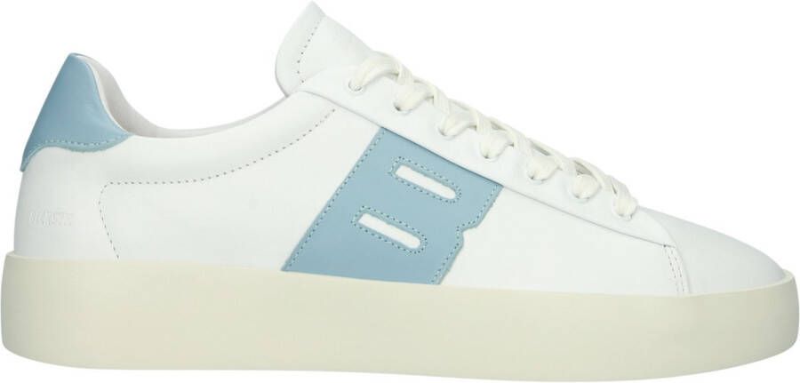 Blackstone SKARN RAY DL447 White Light Blue Sneaker (low) Dames White