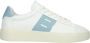 Blackstone SKARN RAY DL447 White Light Blue Sneaker (low) Dames White - Thumbnail 2