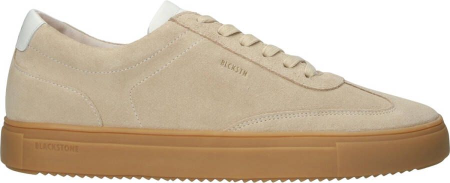 Blackstone SLATE HARPER DG517 Bleached Sand Sneaker (low) Heren Beige