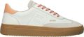 Blackstone SLATE HARPER DL272 White Orange Sneaker (low) Dames White - Wit