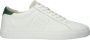Blackstone SLATE ROSCOE PERF DG506 White Green Sneaker (low) Heren White - Thumbnail 1