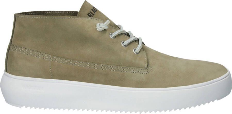 Blackstone SLATER BG147 Dusty Olive Sneaker (mid) Heren Light green