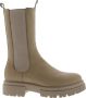 Blackstone SMILLA HIGH Aglio Chelsea boots Vrouw Beige - Thumbnail 1