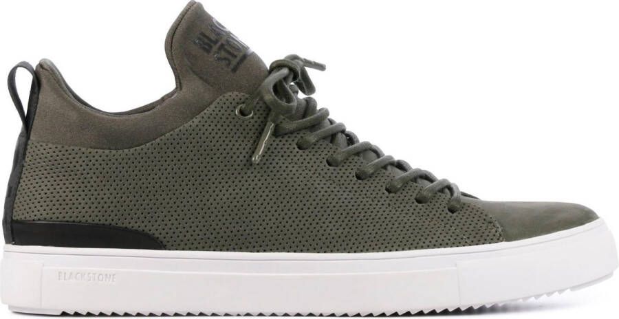 Blackstone Sneakers Heren Hoge sneakers Herenschoenen Nubuck SG28 Groen