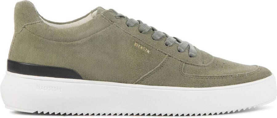 Blackstone Sneakers Heren Lage sneakers Herenschoenen Suède BG167 Groen