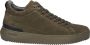 Blackstone TREVOR YG22 Musk Sneaker (mid) Heren Dark green - Thumbnail 2