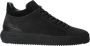 Blackstone YG23 Nero sneakers Nubuck sneakers Zwarte schoenen - Heren schoenen sluiting veters - Thumbnail 2