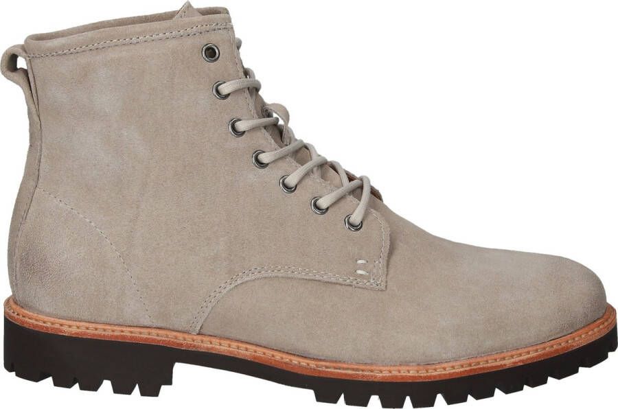 Blackstone UG09 WHEATERED TEAK SUEDE BOOTS Man Beige