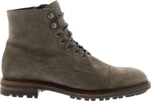 Blackstone UG20 TAUPE HIGH TOP SUEDE BOOTS Man Brown